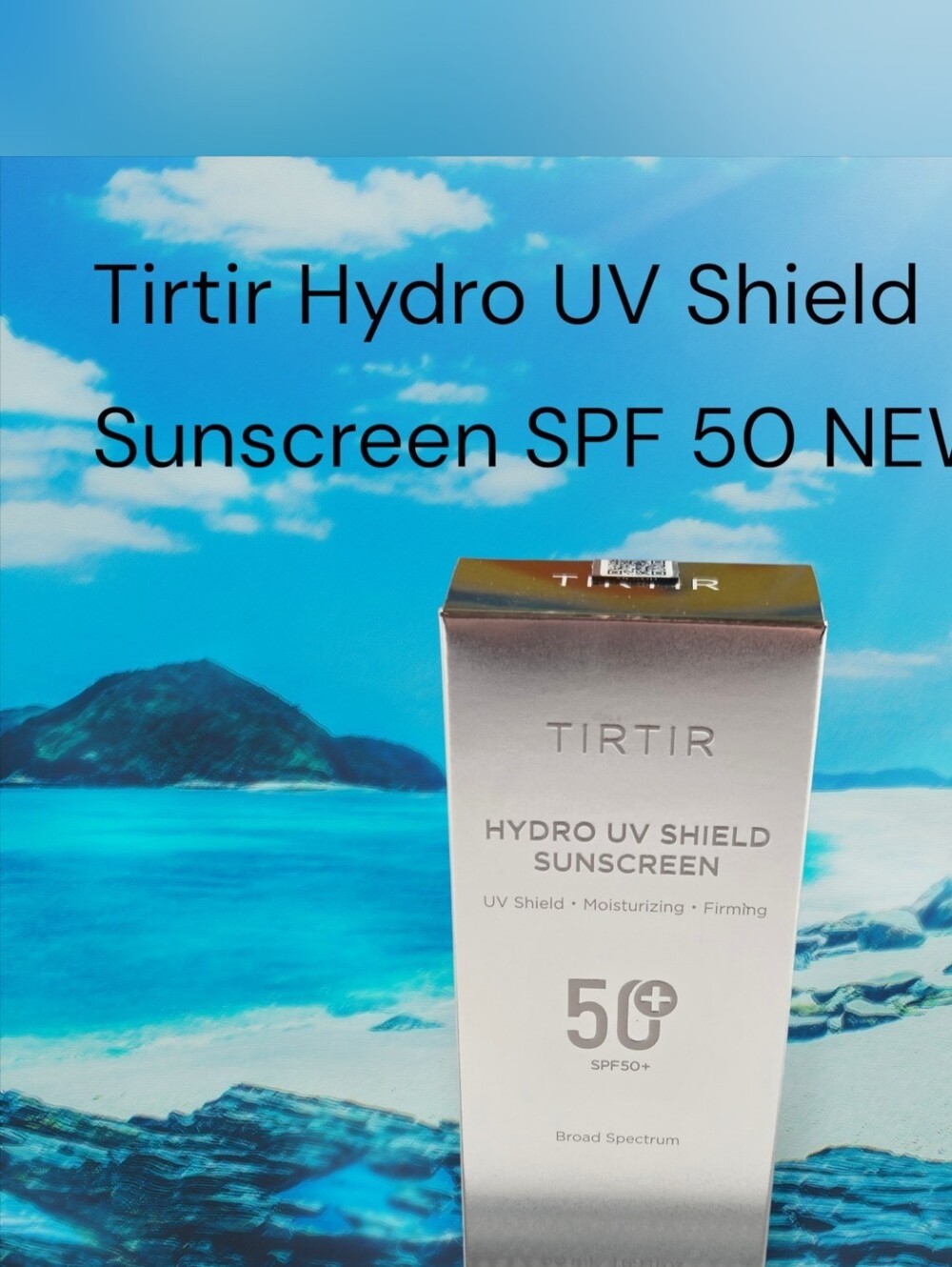 Tirtir Hydro UV Shield Sunscreen SPF 50+ Moisturizing Firming 1.69 Oz/50 Ml